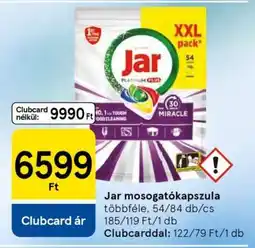 Tesco Jar mosogatókapszula ajánlat