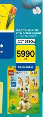 Tesco LEGO Creator 3in1 31162 Aranyos nyuszi ajánlat