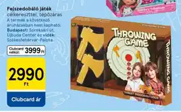 Tesco Fejszedobáló játék ajánlat
