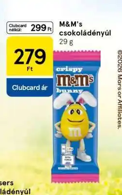 Tesco M&M's csokoládényúl ajánlat
