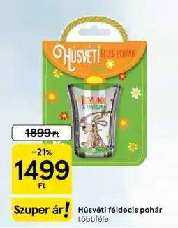 Tesco Húsvéti féldecis pohár ajánlat