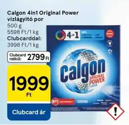 Tesco Calgon 4in1 Original Power vízlágyító por ajánlat
