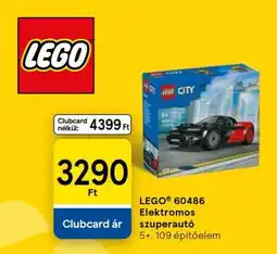 Tesco LEGO 60486 Elektromos szuperautó ajánlat