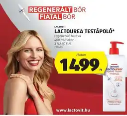 ALDI Lactovit Lactourea Testápoló ajánlat