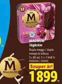 Lidl Magnum jégkrém ajánlat