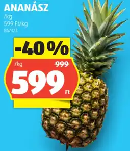 ALDI Ananász ajánlat
