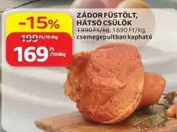 Auchan Zádor Füstölt Hátsó Csülök ajánlat
