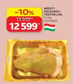 Auchan Hízott kacsamáj testhájjal ajánlat