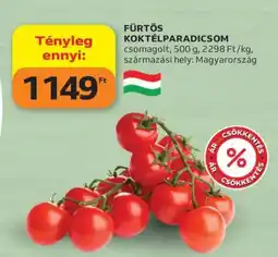 Auchan Fürtös koktélparadicsom ajánlat