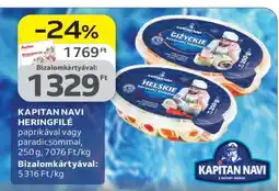 Auchan KAPITAN NAVI HERINGFILÉ ajánlat