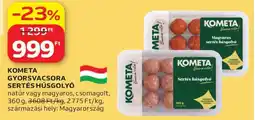 Auchan KOMETA Gyorsvacsora Sertés Húsgolyó ajánlat