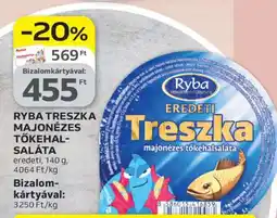 Auchan Ryba Treszka Majonézes Tőkehal Saláta ajánlat
