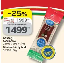Auchan Gyulai kolbász ajánlat