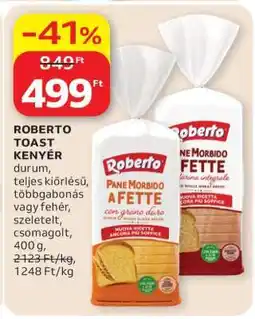 Auchan ROBERTO TOAST KENYÉR ajánlat