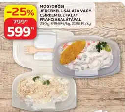 Auchan Mogyorósi Jércemell Saláta vagy Csirkemell Falat Franciasalátával ajánlat