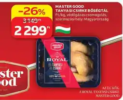 Auchan MASTER GOOD TANYASI CSIRKE BŐSÉGTÁL ajánlat