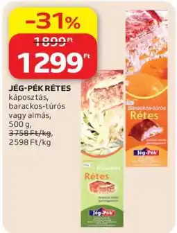 Auchan Jég-Pék Rétes ajánlat