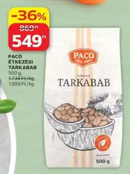 Auchan PACO ÉTKEZÉSI TARKABAB ajánlat