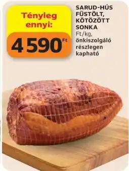 Auchan SARUD-HÚS FÜSTÖLT, KÖTÖZÖTT SONKA ajánlat