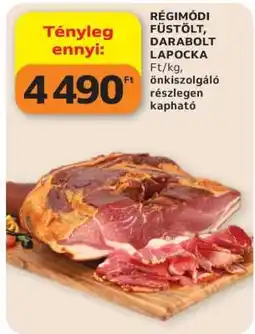 Auchan Régimódi füstölt, darabolt lapocka ajánlat