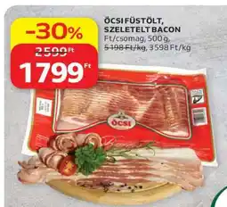 Auchan ÖCSI FÜSTÖLT, SZELETELT BACON ajánlat