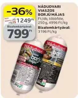 Auchan Nádudvari viaszos borjú májas ajánlat