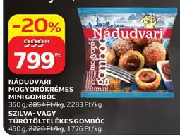 Auchan NÁDUDVARI MOGYORÓKRÉMES MINI GOMBÓC ajánlat