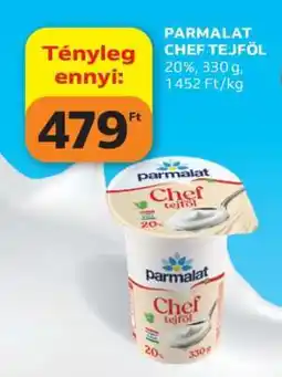 Auchan Parmalat Chef Tejföl ajánlat