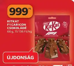 Auchan KITKAT F1 CARICON CSOKOLÁDÉ ajánlat