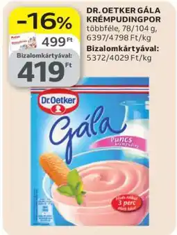 Auchan Dr. Oetker Gála krémpudingpor ajánlat