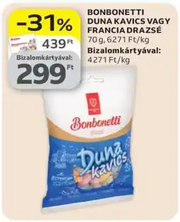 Auchan BONBONETTI DUNA KAVICS VAGY FRANCIA DRAZSÉ ajánlat