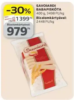 Auchan Savoiardi babapiskóta ajánlat