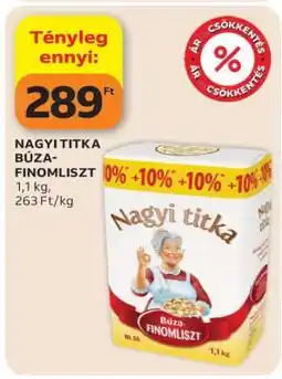 Auchan Nagyi titka Búza-finomliszt ajánlat
