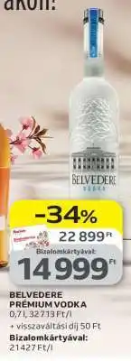 Auchan BELVEDERE PRÉMIUM VODKA ajánlat