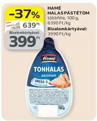 Auchan Hamé halas pástétom ajánlat