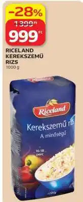 Auchan RICELAND KEREKSZEMŰ RIZS ajánlat