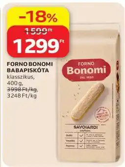Auchan FORNO BONOMI BABAPISKÓTA ajánlat