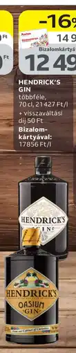 Auchan Hendrick's Gin ajánlat