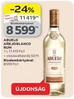 Auchan ABUELO AÑEJO BLANCO RUM ajánlat