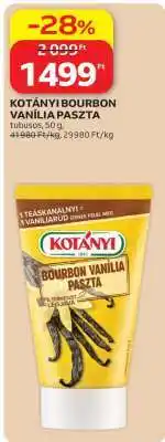 Auchan KOTÁNYI BOURBON VANÍLIA PASZTA ajánlat