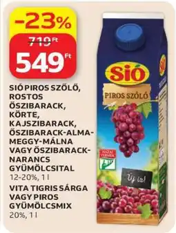 Auchan SIÓ Piros Szőlő ajánlat