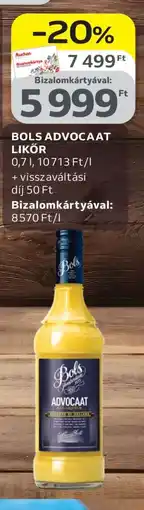 Auchan Bols Advocaat Likőr ajánlat