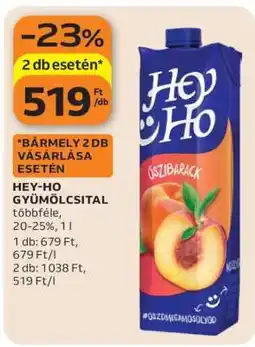 Auchan HEY-HO GYÜMÖLCSITAL ajánlat