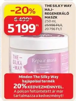 Auchan THE SILKY WAY HAJ-REGENERÁLÓ MASZK ajánlat