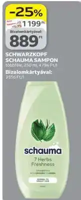 Auchan Schwarzkopf Schauma Sampon ajánlat