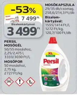 Auchan Persil mosógél ajánlat