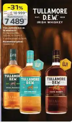 Auchan TULLAMORE D.E.W. IRISH WHISKEY ajánlat
