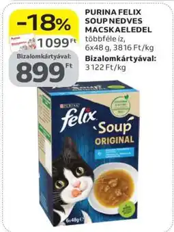 Auchan PURINA FELIX SOUP NEDVES MACSKAELEDEL ajánlat