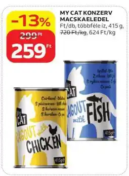 Auchan MY CAT KONZERV MACSKAELEDEL ajánlat