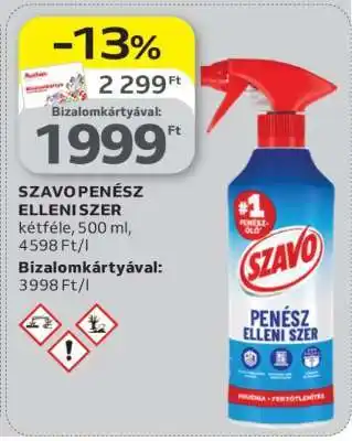 Auchan SZAVO Penész elleni szer ajánlat